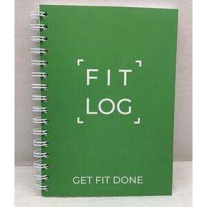 Fit Log Fitness Tracker Health & Excercise Notebook Fit-Log Club New